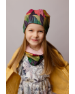 Komplet czapka i chusta dla dziewczynki LILILO Calabria